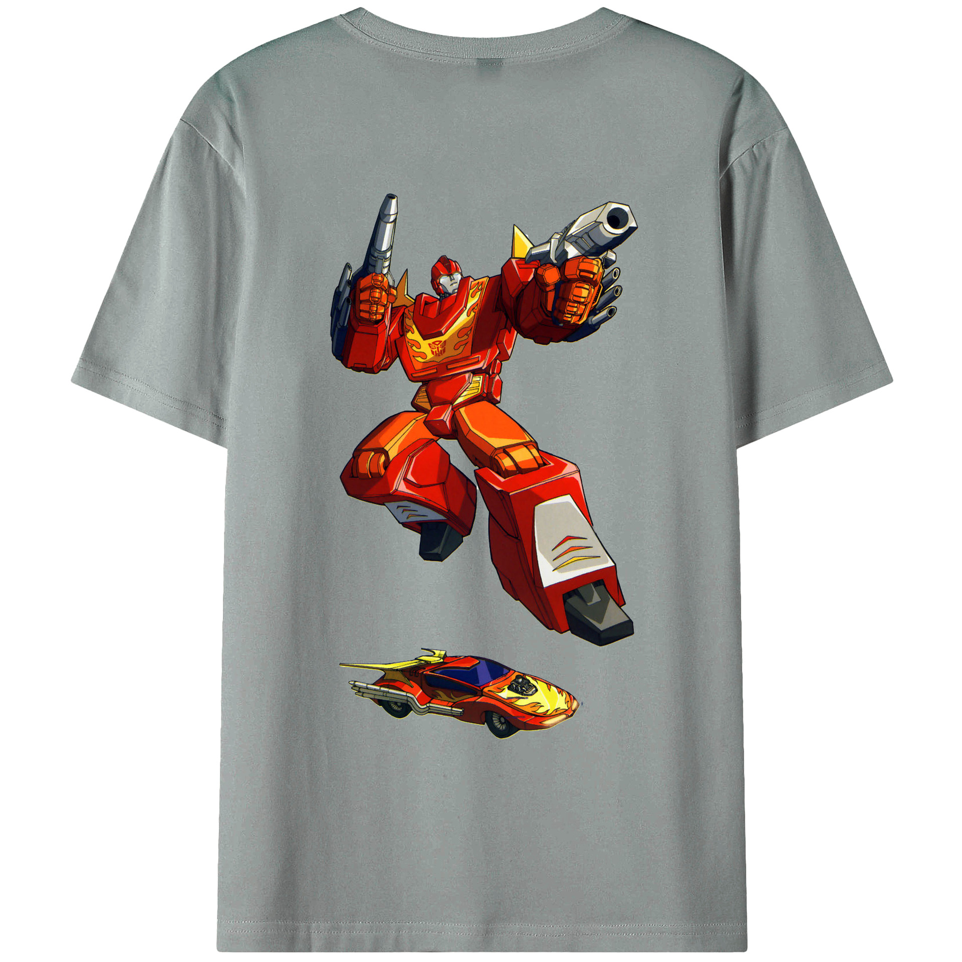 （画像用）  綿100％ メンズ半袖Tシャツ（バックプリント） 通気性